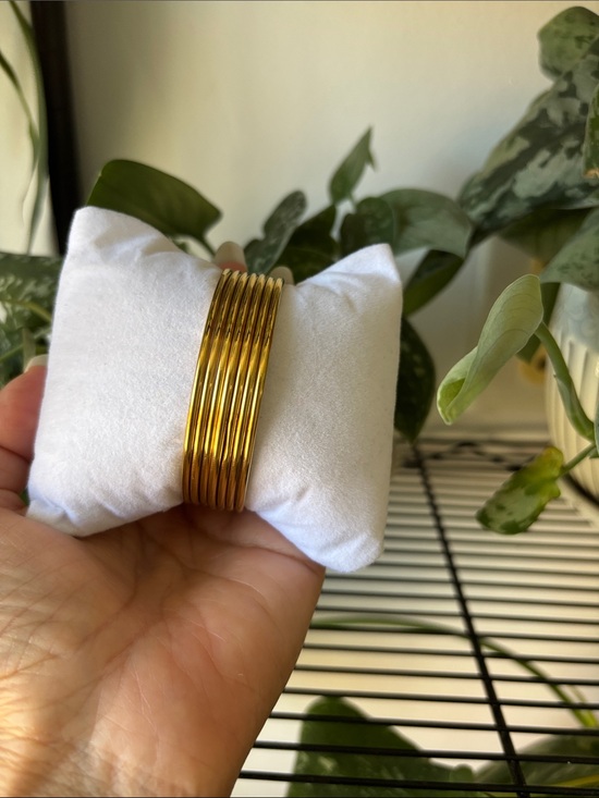 Jewelry - Gold-Tone Multi-Bangle Bracelet - Women Jewelry